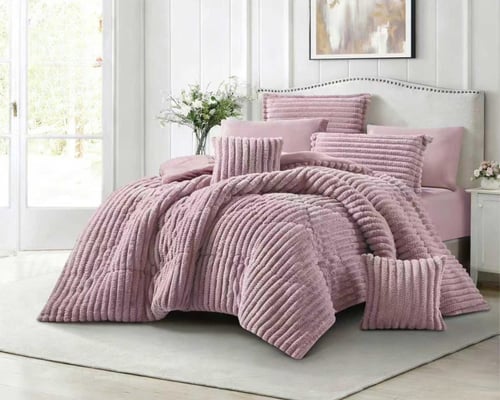 مفرش آيسا - شتوي - مزدوج 8 قطع