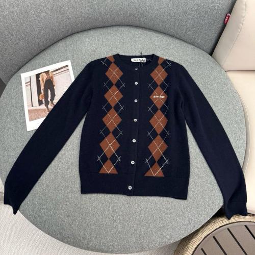 كارديغان ميوميو للجنسين نقشة الأرجايل اسود وبني