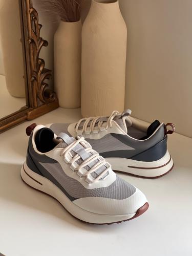 سيكرز رجالي لوروبيانا ويكندووك حذاء يومي لون رمادي...