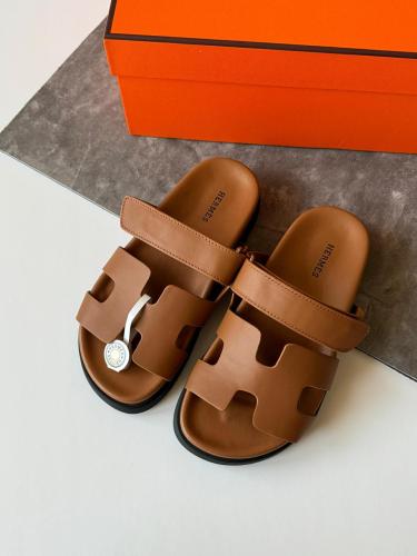 صندل ايرمز نسائي شايبر بدون حزام لون عسلي