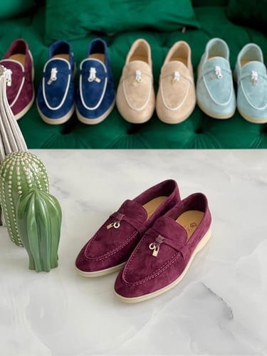 لوفر نسائي لوروبيانا شمواه بلون عنابي