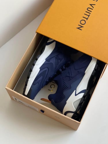 سنيكر لويس فيتون رن اواي تاتيك رجالي كحلي وابيض