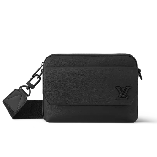 حقيبة كتف رجالية لويس فيتون فاست لاين ماسنجر لون ا...