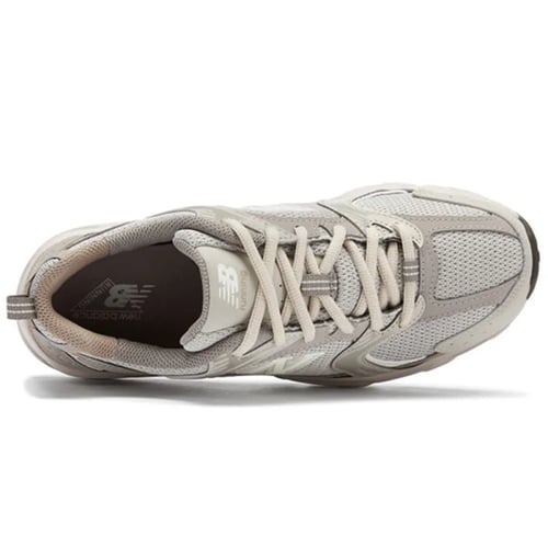 نيوبالنس530 شوز رباضة شبكي للجنسين لون كريم بيج