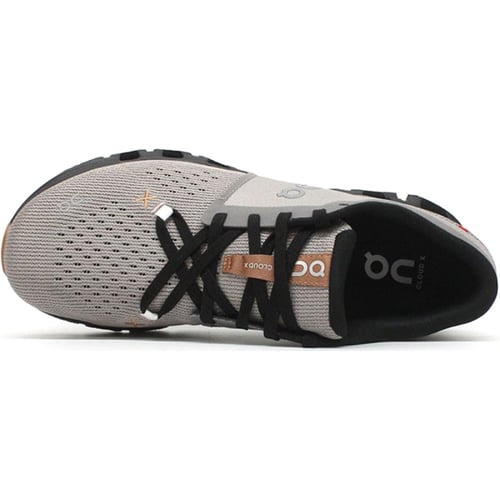 شوز شبكي كلاود اكس4 للجنسين بلون رمادي مغبر