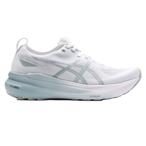 حذاء الجري سكيس جل كيانو 31 أبيض رمادي