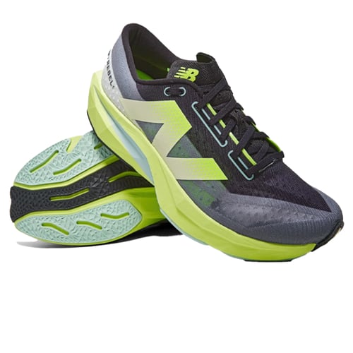 شوز رياضي نيوبالانس فول سيل للجنسين أخضر واسود