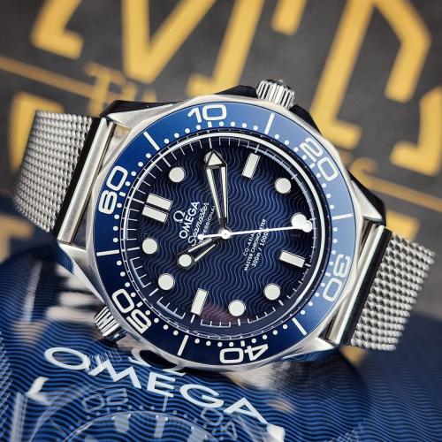 ساعة ماركة Omega سيماستر دايفر 300 سوار فضي قرص ني...