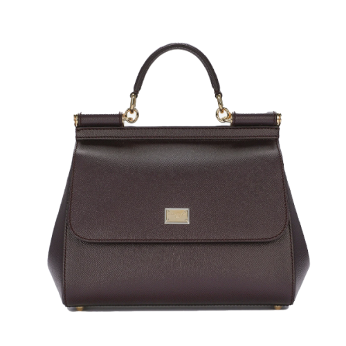 شنطه جلد دلتشي اند غابانا سيسلي 25سم بمقبض وحامل ل...