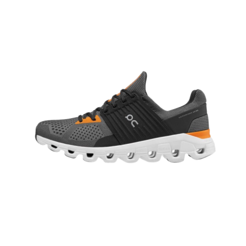 حذاء رجالي رياضي اون رانينج كلاود اكس بلاك اورانج