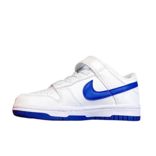 حذاء أطفال نايك اير فورس أبيض أزرق