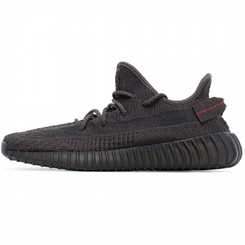 أديداس ييزي بوست 350 عاكس قطن أسود محبوك