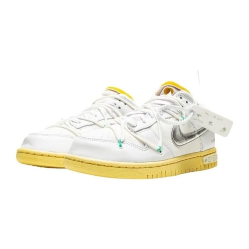 حذاء Off-White x Dunk Low Lot – لمسة معدنية من الذ...