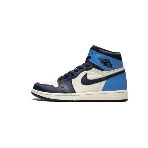 سنيكرز نايك اير جوردن 1 ريترو هاي رياضي أزرق كحلي