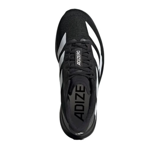 سنيكر اديزيرو اديداس شوز قماشي بأربطة لون اسود