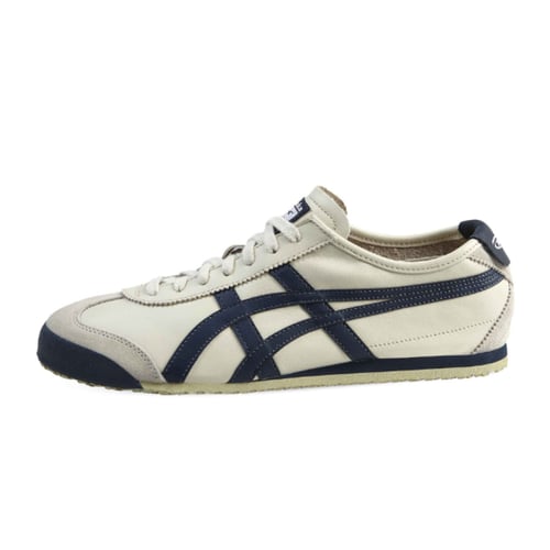 شوز سكيس اونيتسوكا تايغر ابيض خطوط كحلية