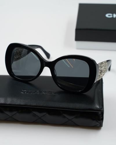 نظاره شمس شانيل CH5531 لون أسود وفضي