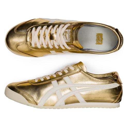 شوز رياضي بأربطة اونيتسوكا تايجر ميكسيكو66 لون ذهب...