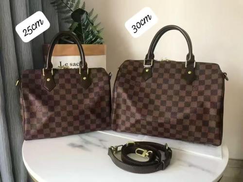 حقائب لويس فيتون سبيدي بحجم كبير بنقشة ديمير لون ب...