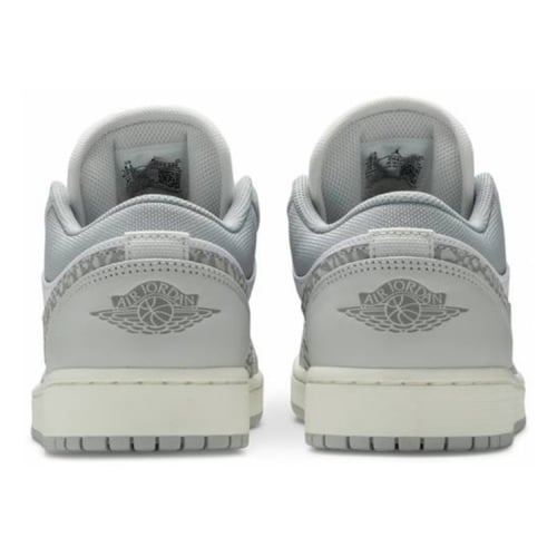 سنيكرز نايك اير جوردن 1 لو رمادي طبعة الفيل