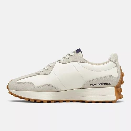 شوز نيو بالانس 327 رياضي رمادي شعار كحلي