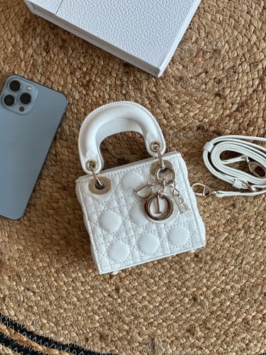 حقيبة ديور وايت سيلفر