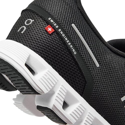 اون رانينج كلاود6 حذاء رياضي اسود نعل ابيض
