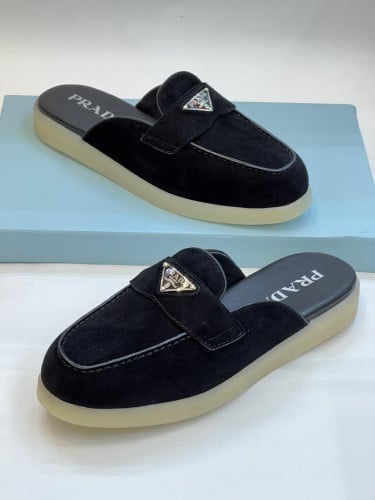 سليبر برادا كعب مضغوط - شامواه كحلي