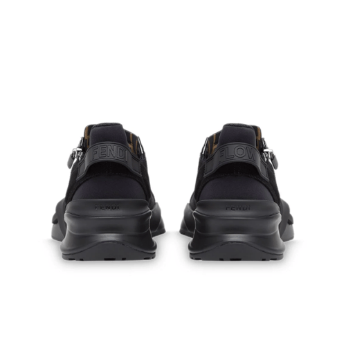 حذاء فندي فلو سهل الارتداء - اسود