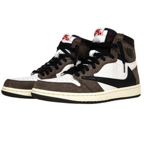 نايك جوردان 1 ريترو هاي ترافيس سكوت موكا