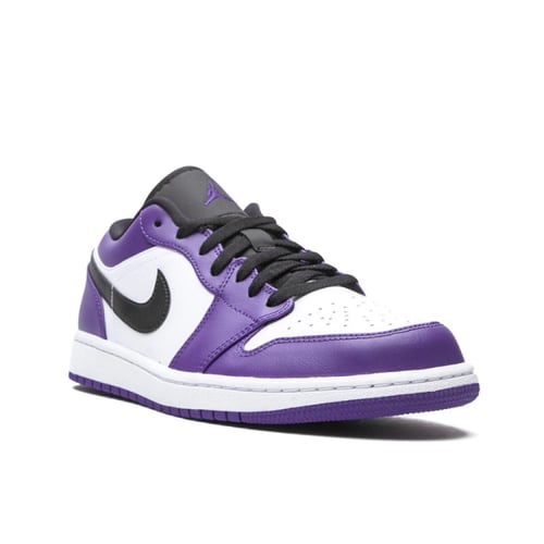 Air Jordan 1 Low Purple Black White