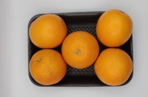 برتقال عصير صحن