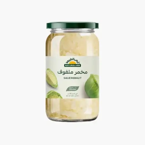 مخمر ملفوف عضوي 680 جرام