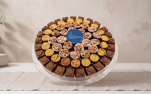 Chocolate crystal tray