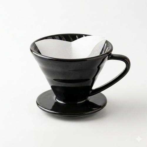 قمع تقطير V60 سيراميك - مقاس 02 | V60 Dripper
