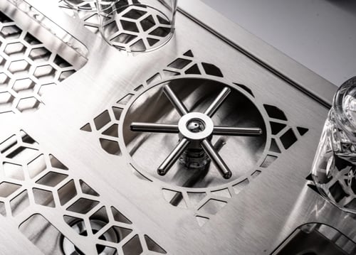 رينزر فاخر 65.5*30.5 - 45*30.5 سم | Silver Rainser