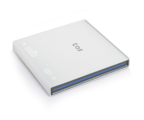 ميزان عصري بتصميم انيق - اسود و ابيض | Smart Scale...