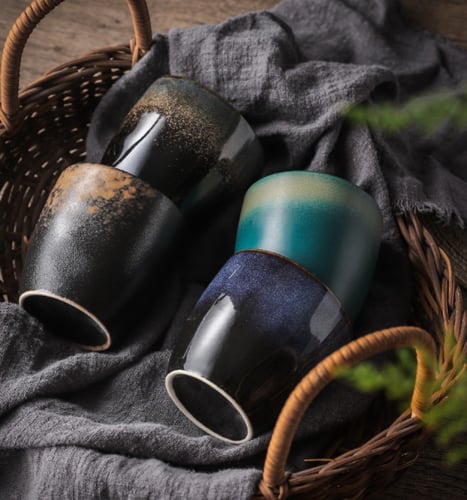 كوب سيراميك برسومات مختلفة - 150 مل | خيارات متعدد...