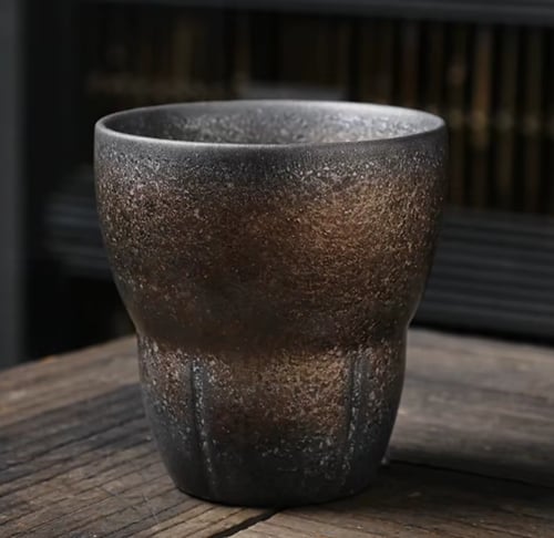 كوب فخاري مطفي - 150 مل | الوان متعددة