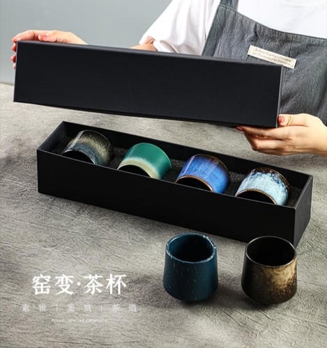 بوكس 4 اكواب اسبريسو خيارات مختلفة - 100مل | CUP P...