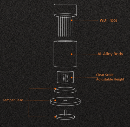 تامبر و مفكك ستيل 2 في 1 - أسود | Tamper 2 In 1