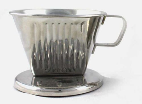 قمع شبيه كاليتا المعدني | Stainless Dripper