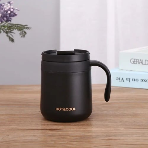 ترمس كوب قهوة مع مسكة - 350 مل | 12oz