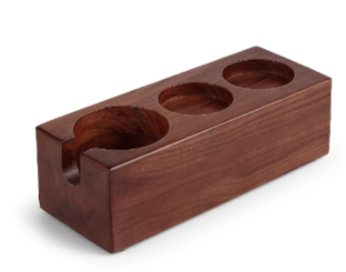 منظم و قاعدة خشبية مناسبة للمكبس والبورتافلتر والم...