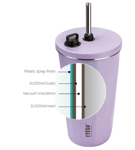 مق حافظ للحرارة و البرودة مع مزاز الوان متعددة و ب...