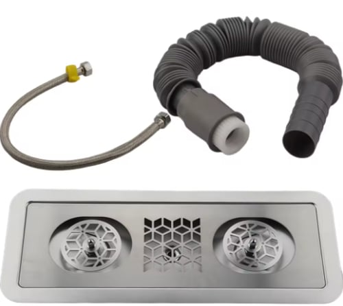 رينزر فضي 60*24 سم | Silver Rainser