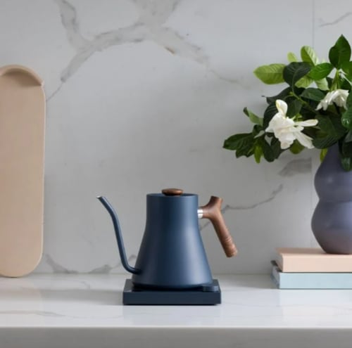 غلاية فيلو الالكترونية 900 مل - مقبض خشبي | Fellow...