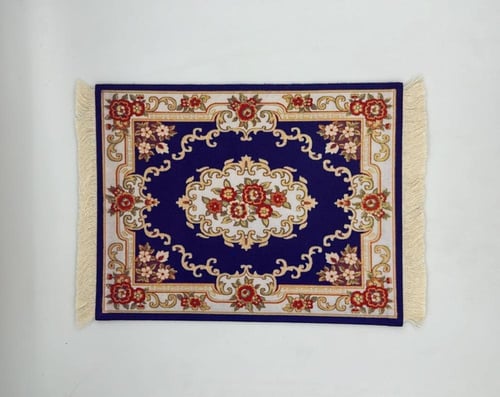 كوستر قهوة للتزيين على شكل سجاد 27*18 سم - حجم كبي...