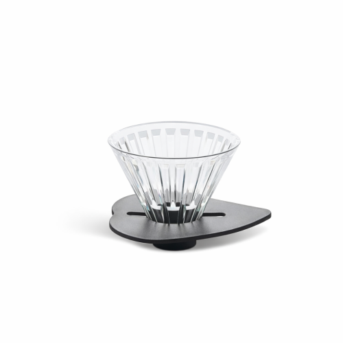 قمع V60 مع حامل اسود - 01 و 02 | V60 Dripper
