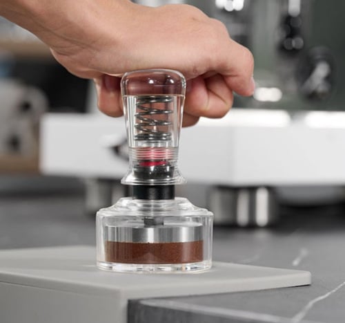 تامبر شفاف احترافي - Stainless Steel Tamper
